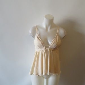 NWT MILLAU CUTOUT DESIGN ADJUSTABLE TANK TOP S *